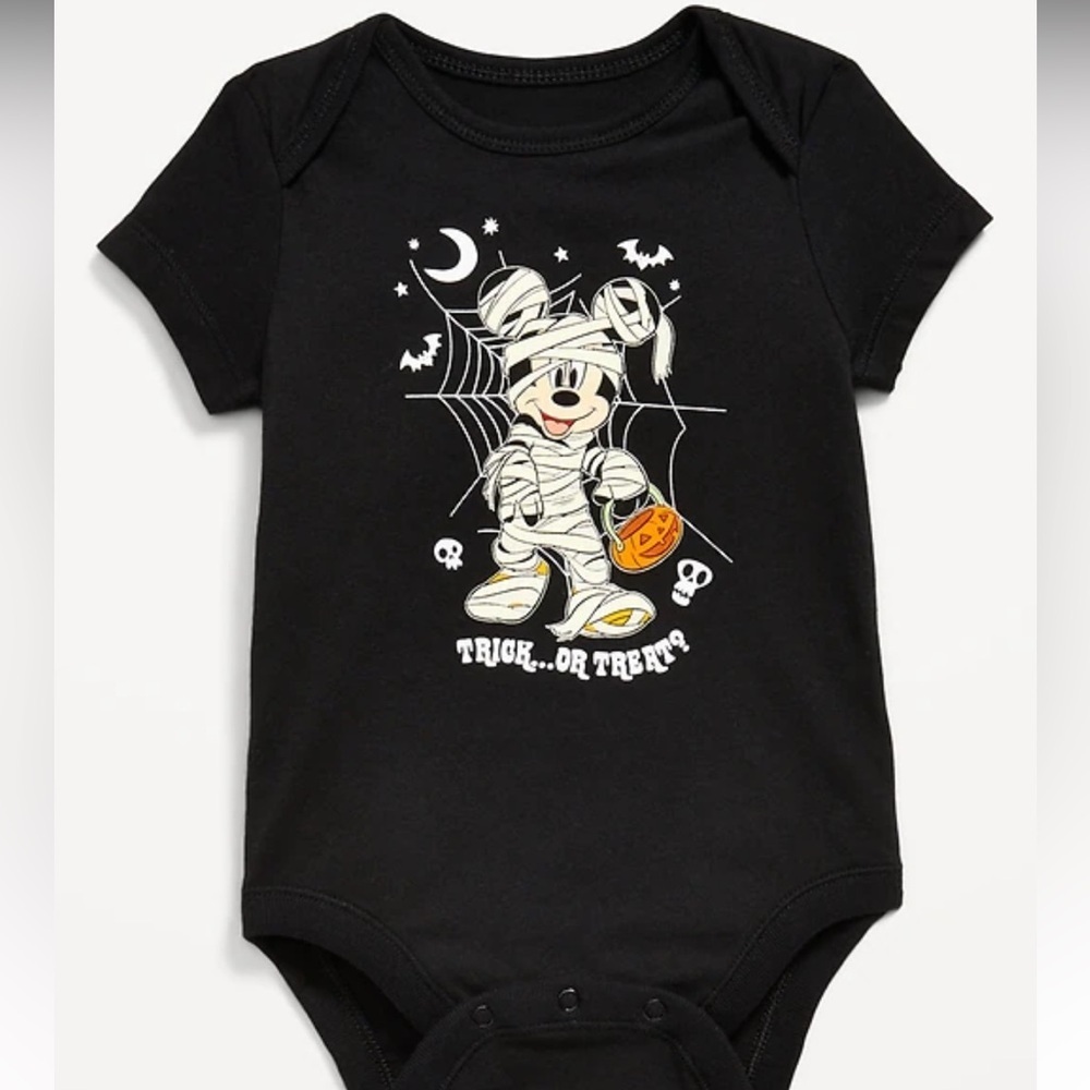 Disney© Short-Sleeve Unisex Graphic Bodysuit for Baby